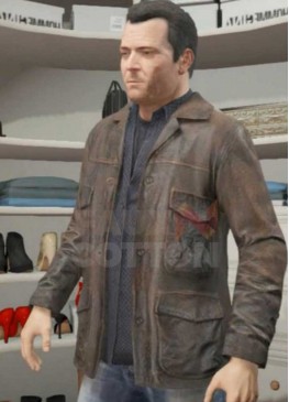 GTA 5 Michael Townley Leather Jacket